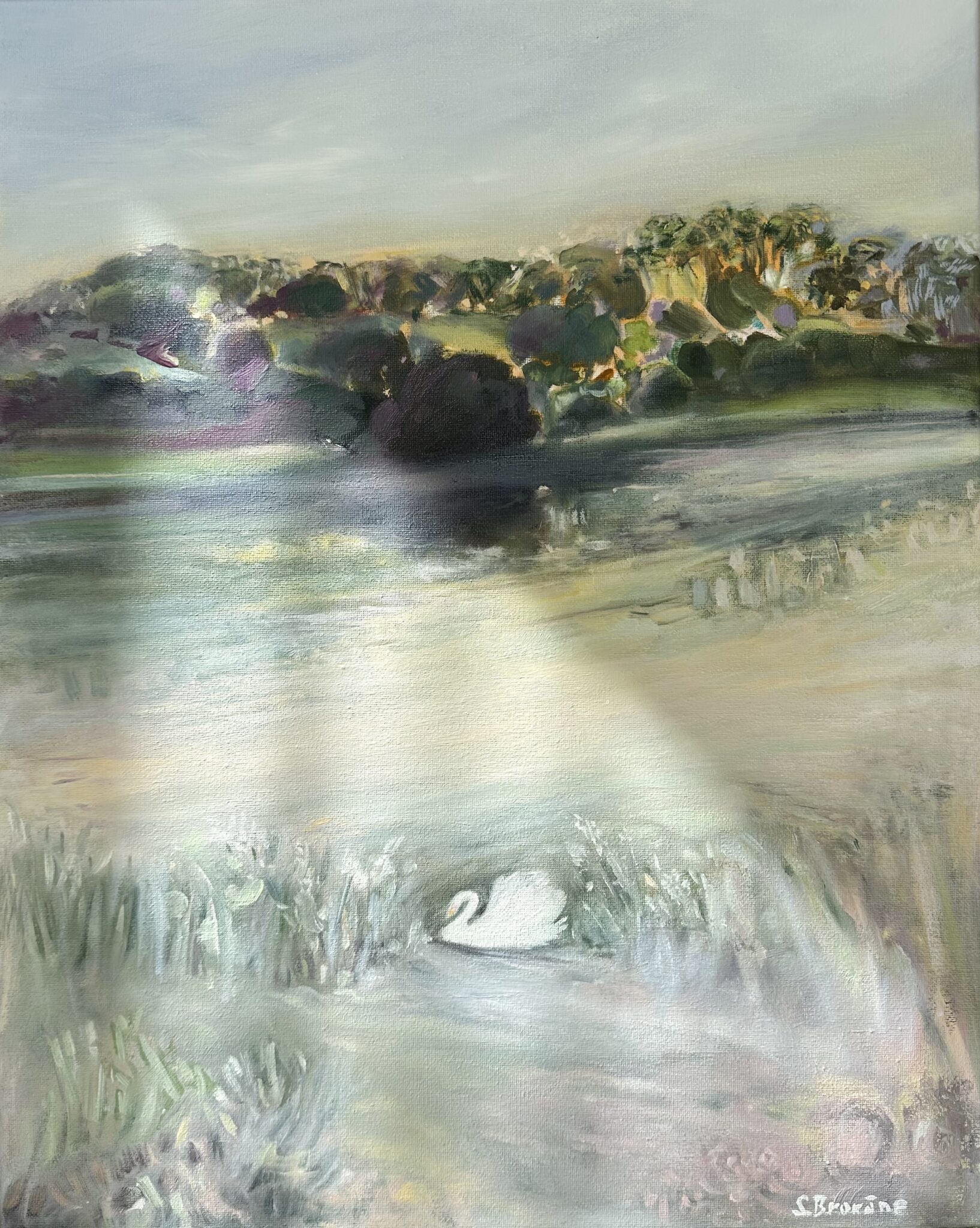 "By the lake"
