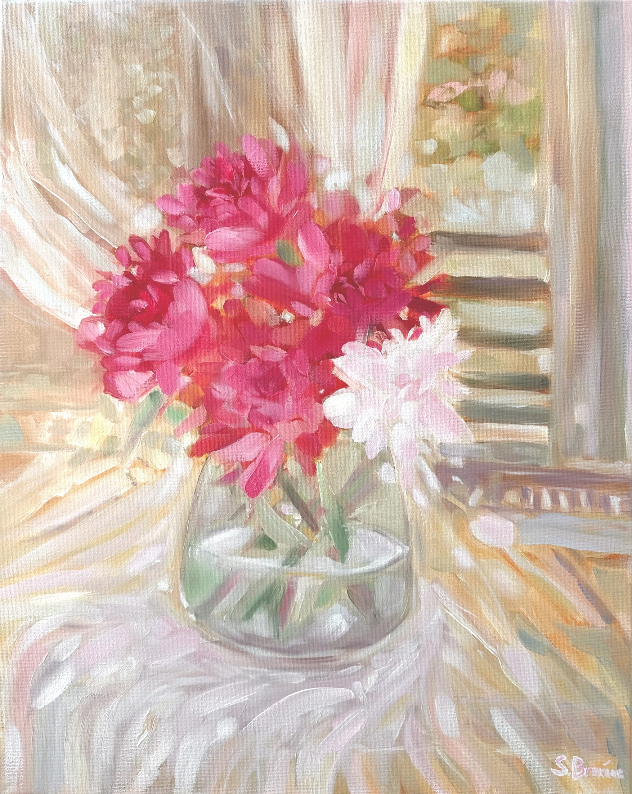 "Peonies from my garden"