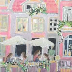 "Summer breeze in the old city"