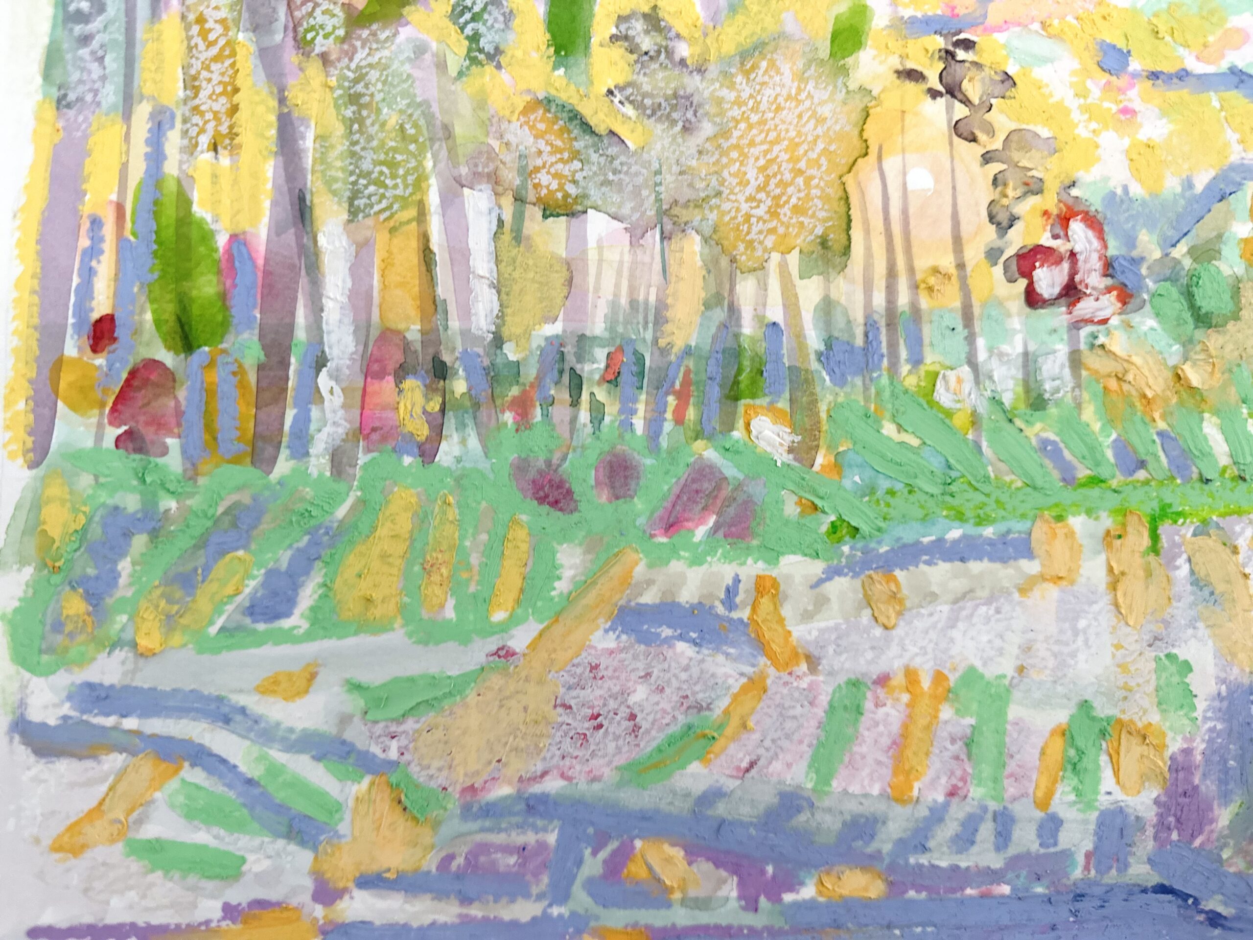 "Sunset in the forest" - Image 6