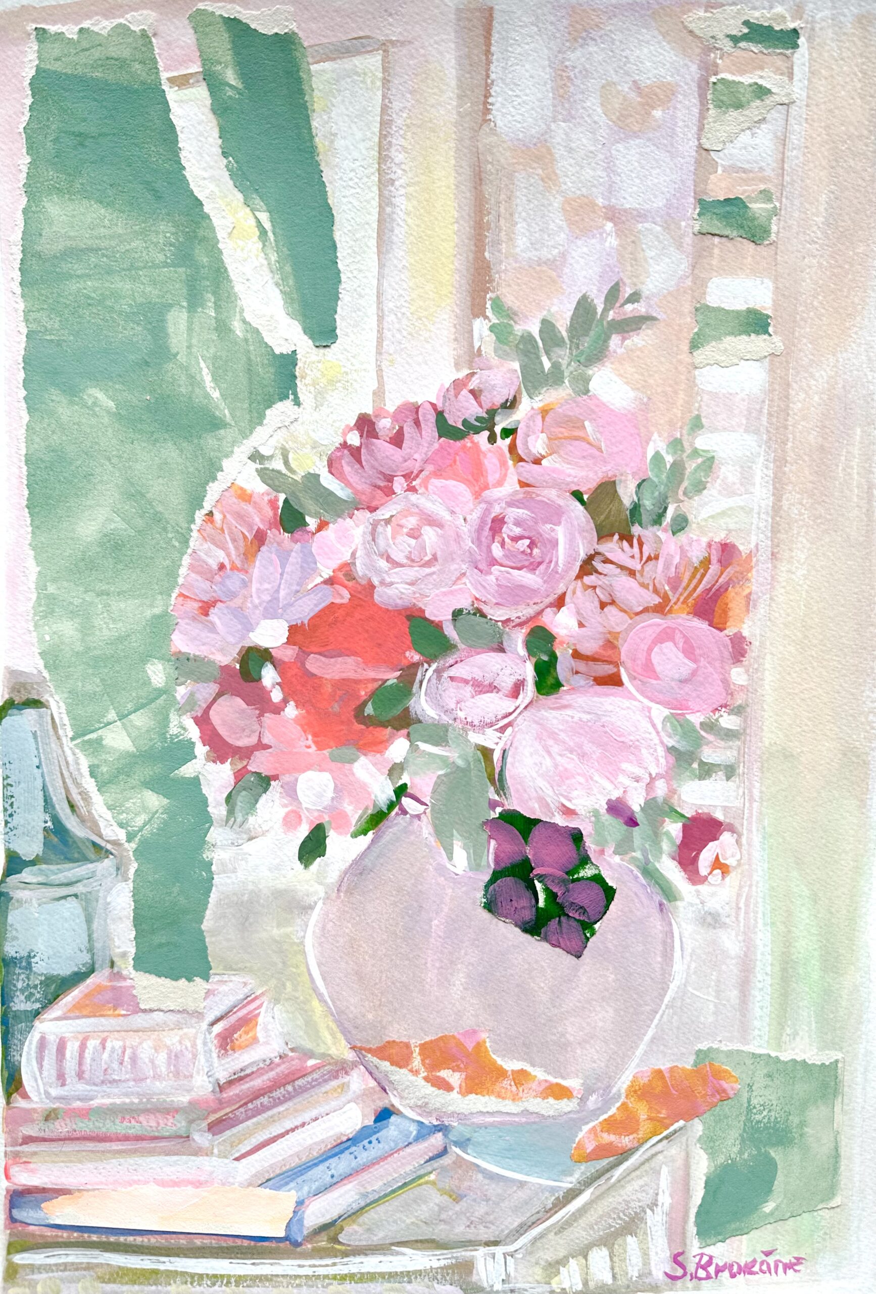 "Quiet corner with flowers" - Image 7