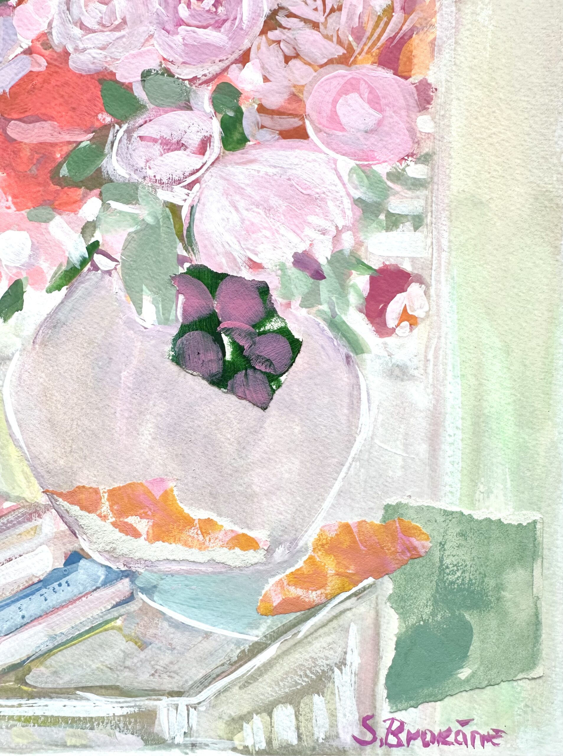 "Quiet corner with flowers" - Image 4
