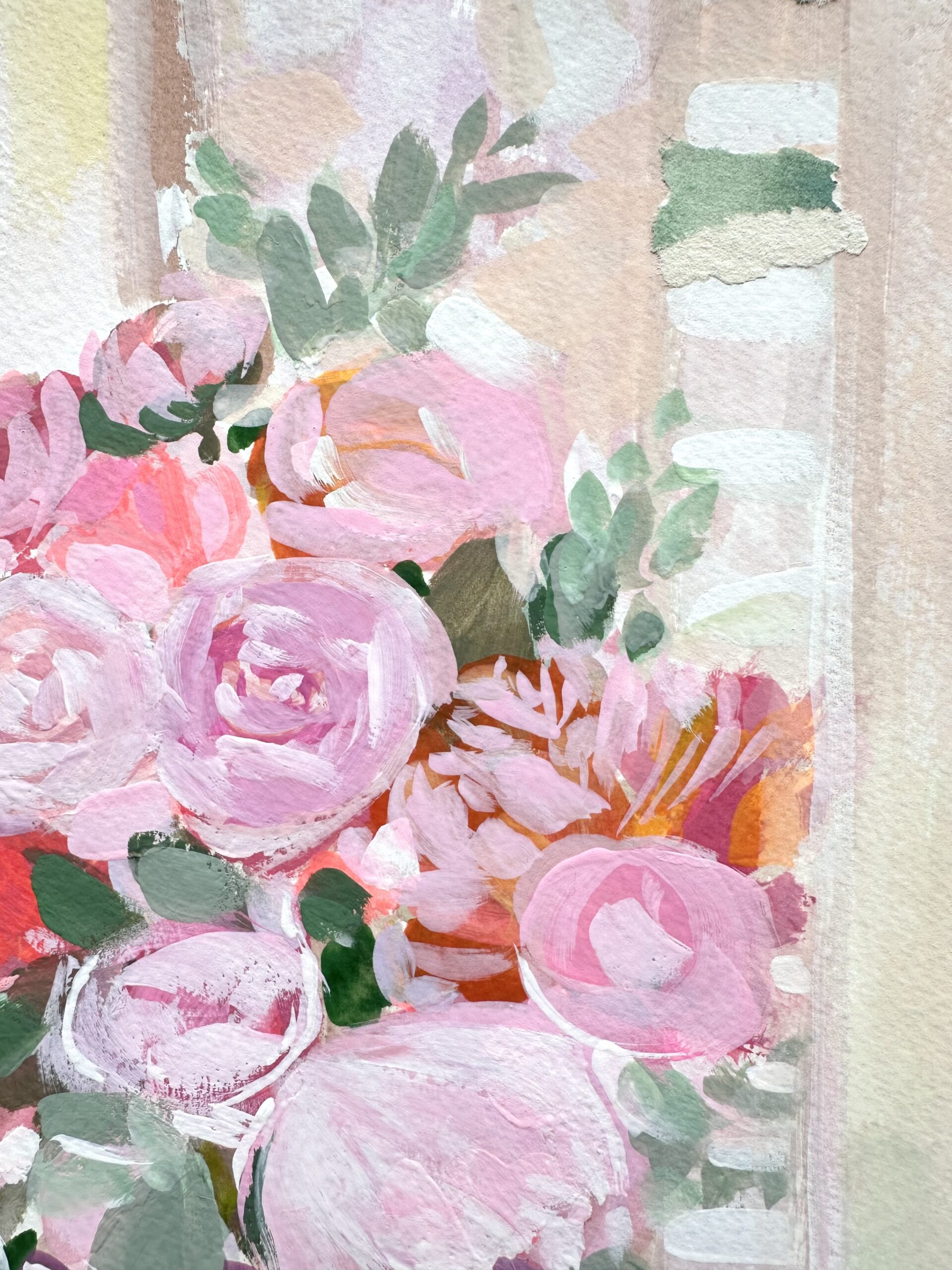 "Quiet corner with flowers" - Image 2
