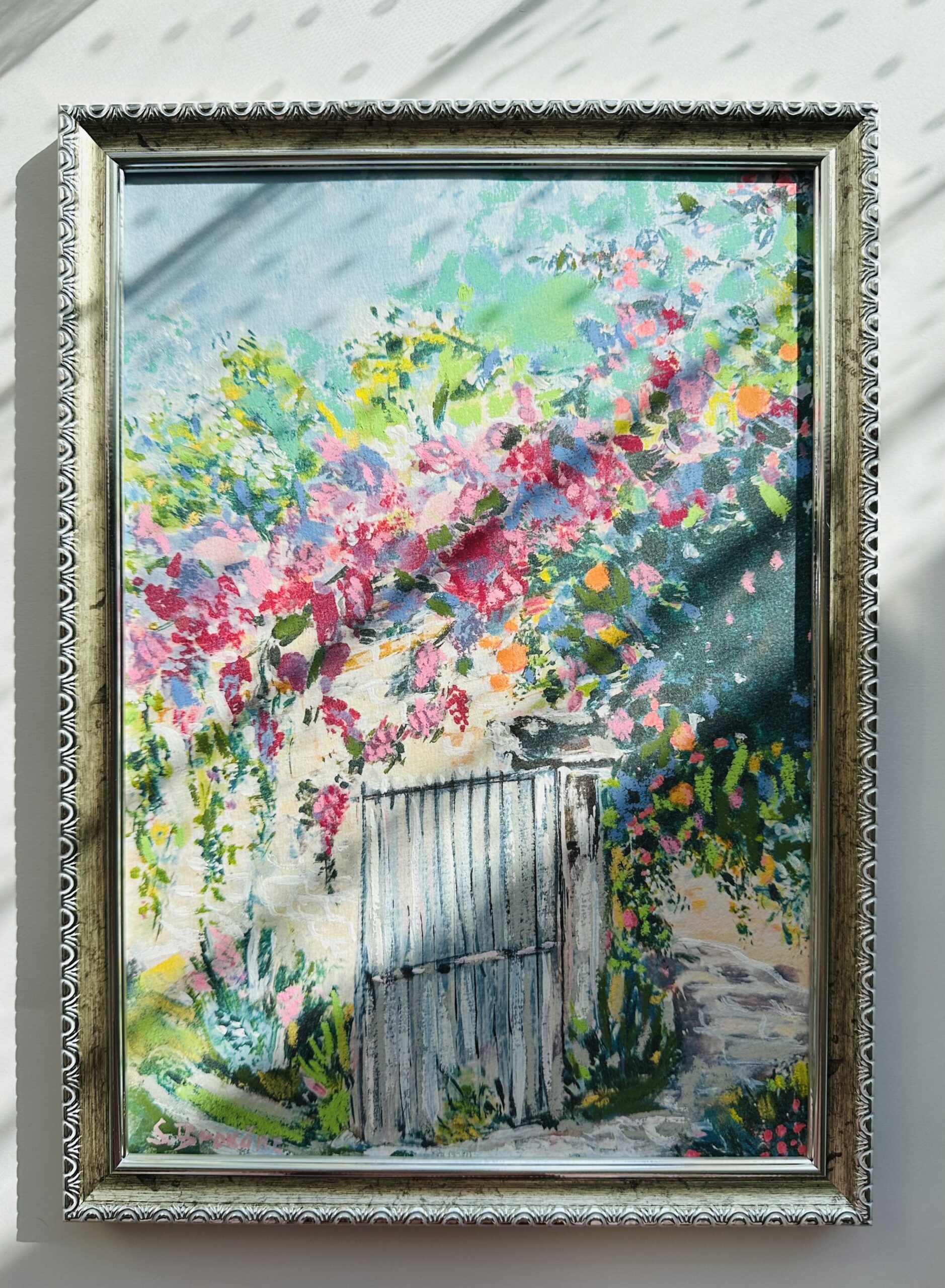 "Blooming wall in the park" - Image 2