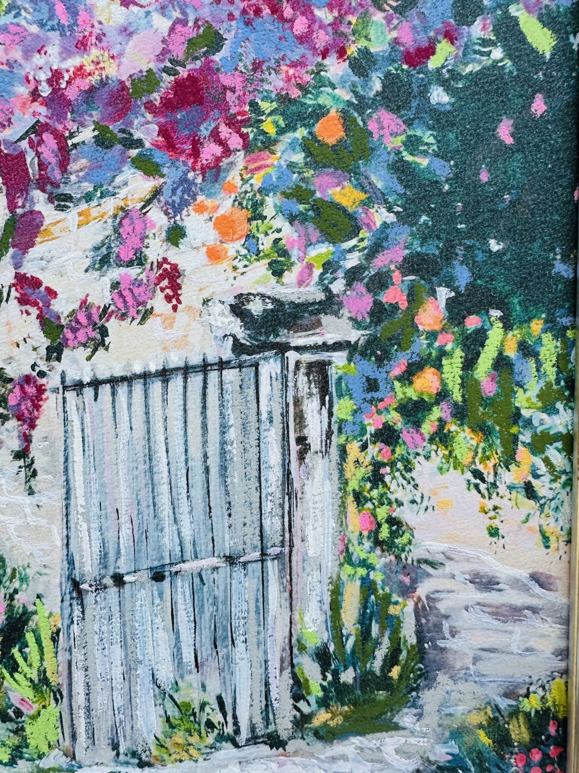 "Blooming wall in the park" - Image 3
