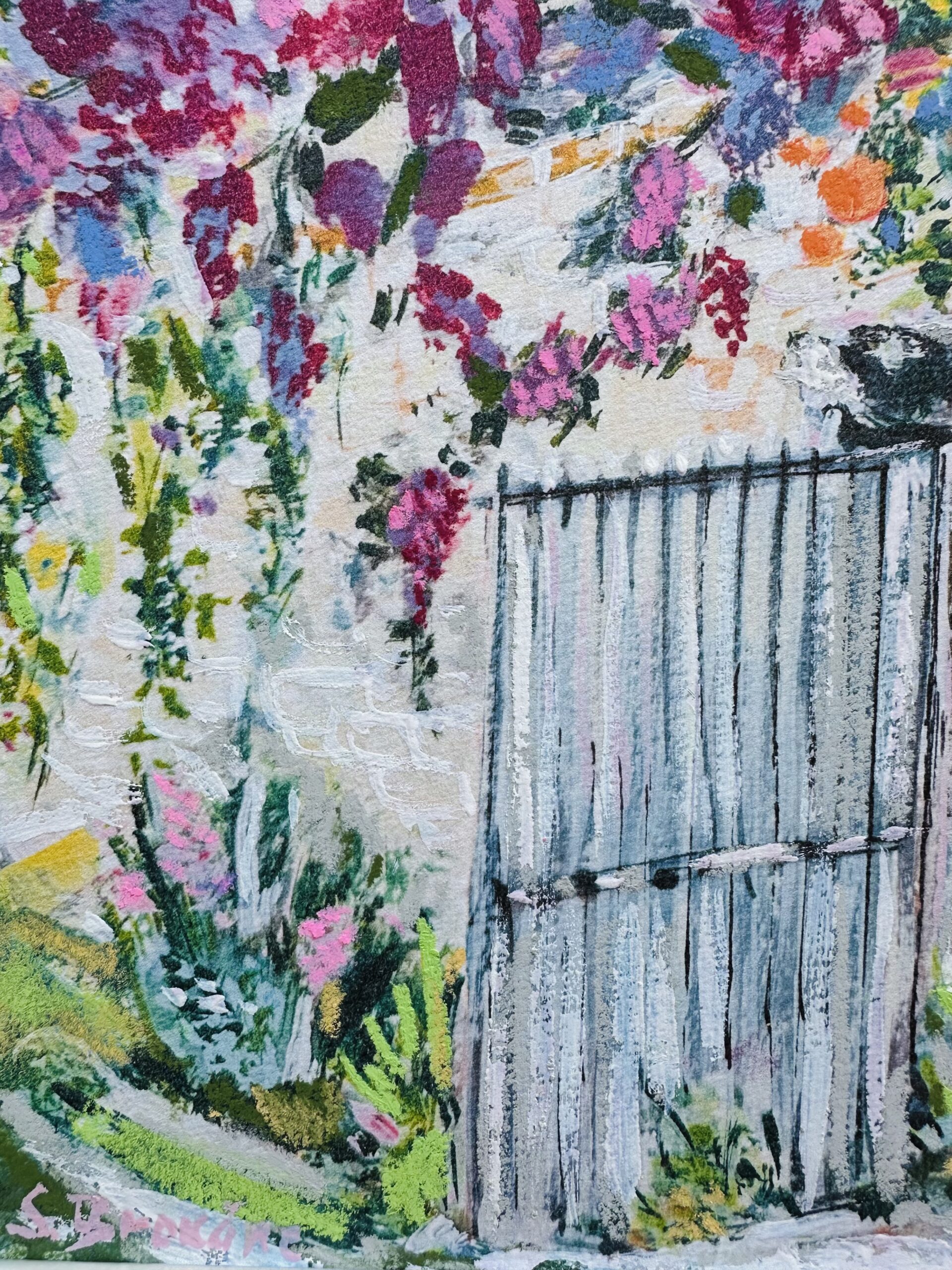 "Blooming wall in the park" - Image 4