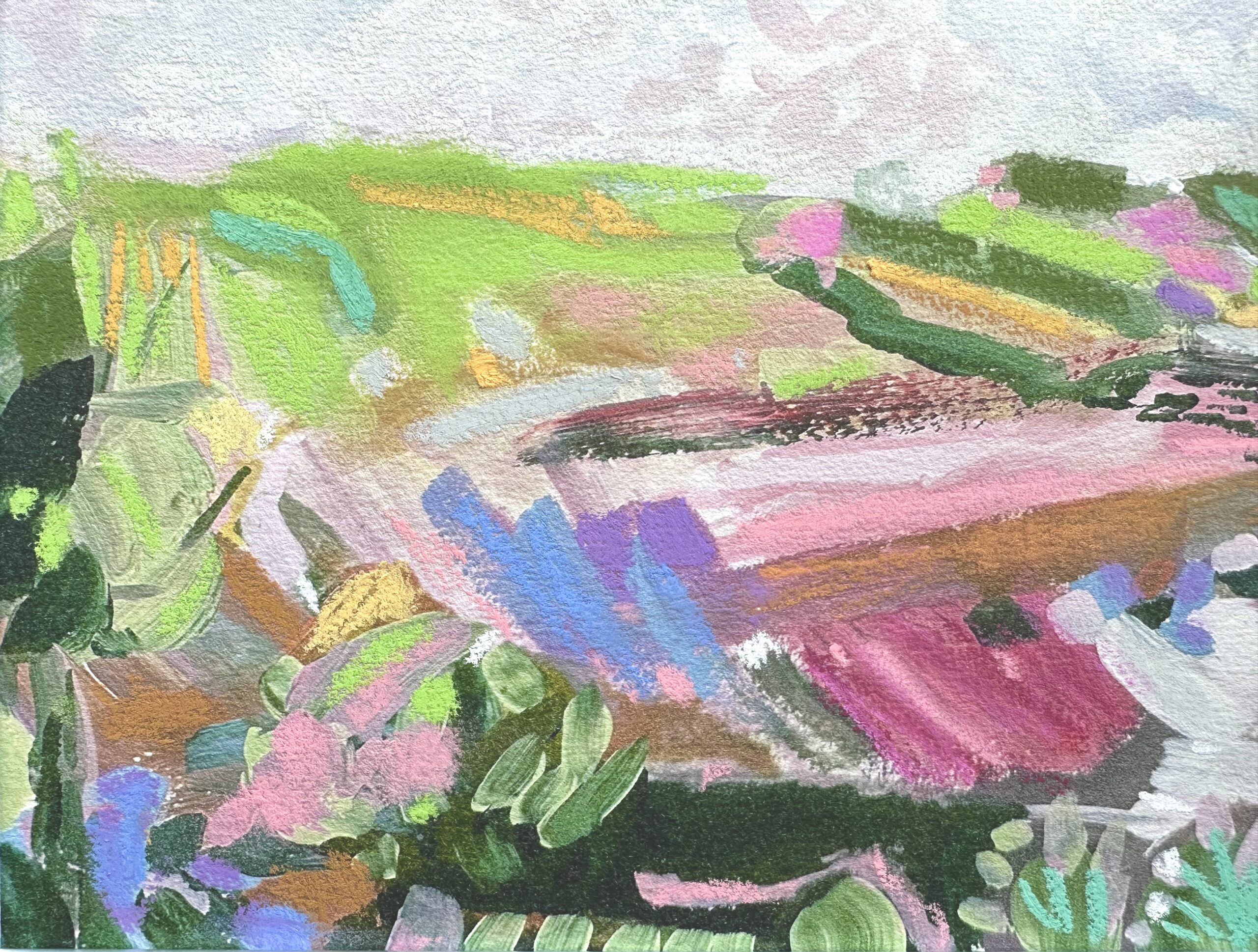 "Vibrant meadow" - Image 3