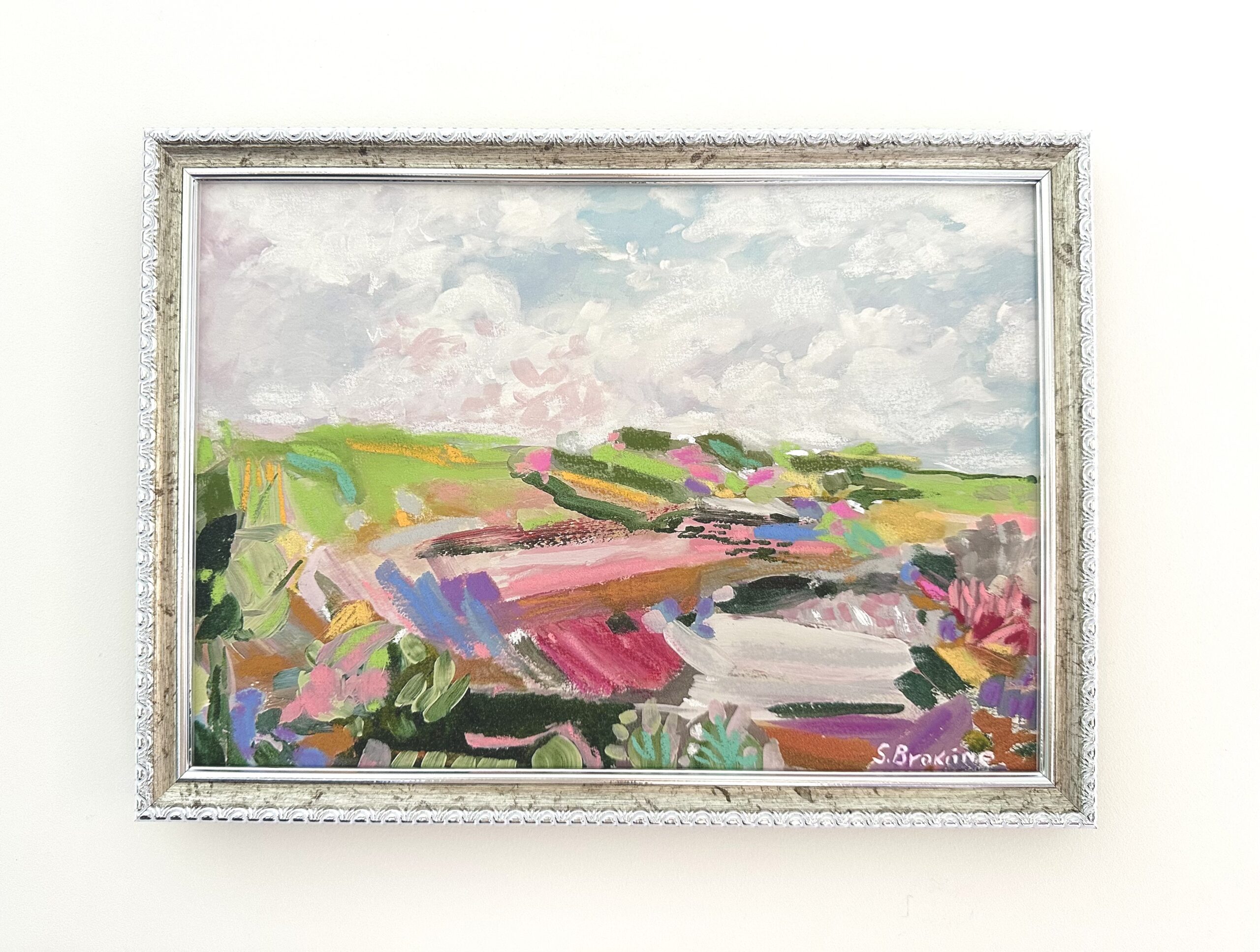 "Vibrant meadow"