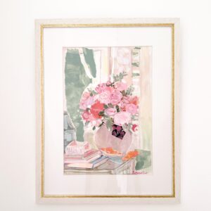 "Quiet corner with flowers"