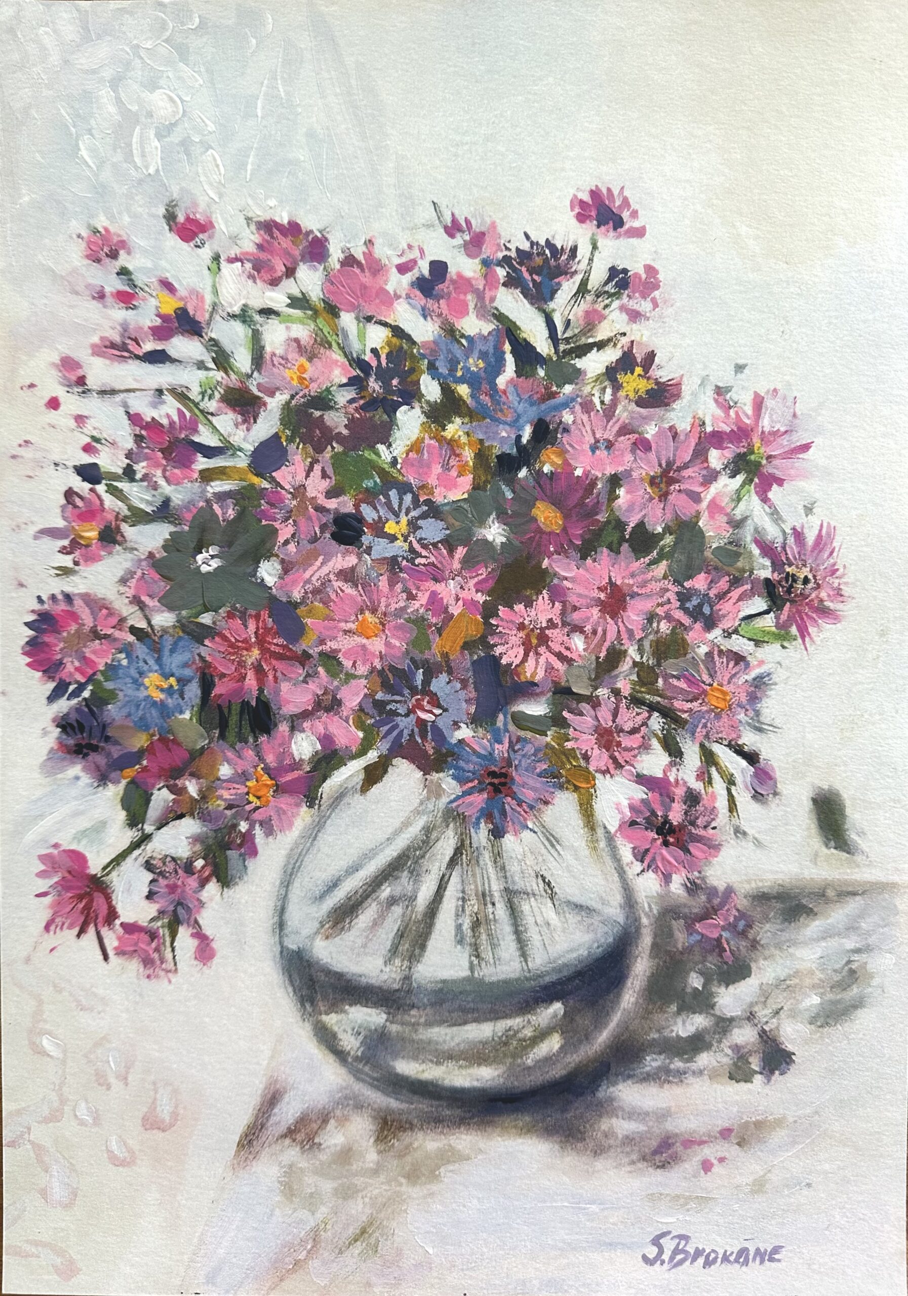 "Michaelmas daisies"