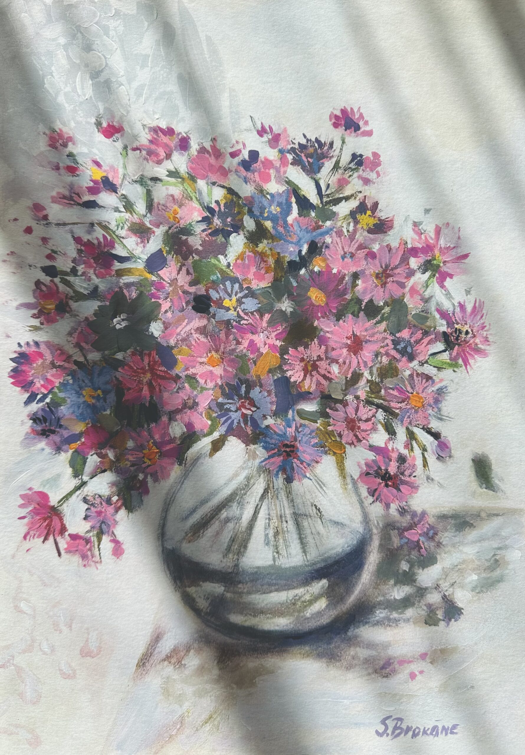 "Michaelmas daisies" - Image 6