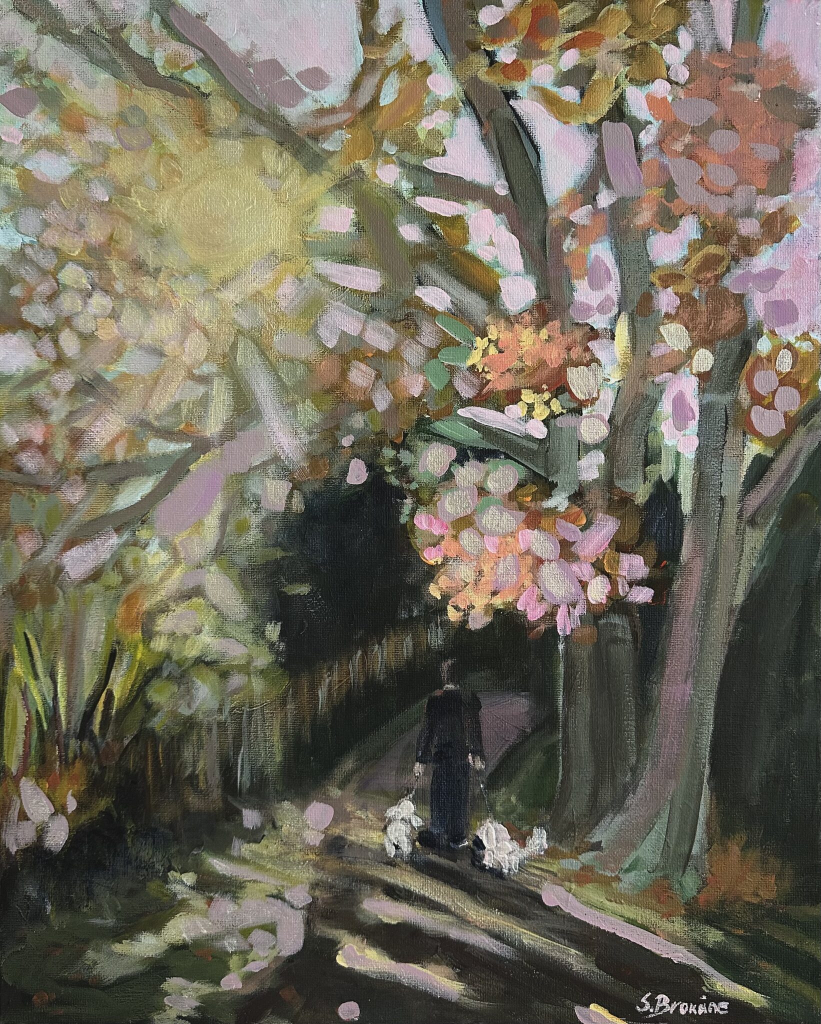 "Evening walk"